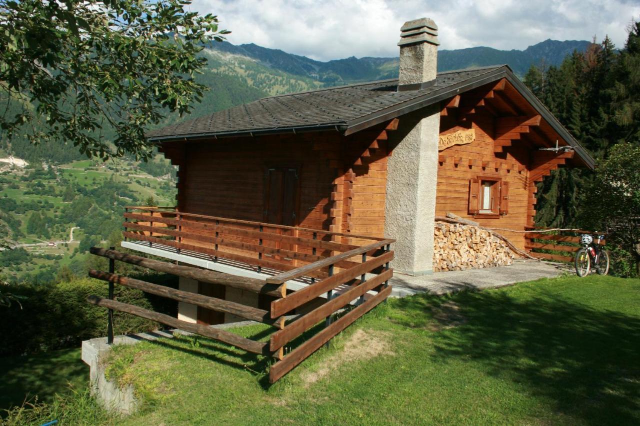 Chalet Le Fertin La Tzoumaz Exterior photo